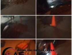Proyek Pengambilan Kabel Tembaga PT Telkom Dalam Tanah Di Pinggiran Jalan Baturaja Diduga Tidak Berizin Serta Banyak Merusak Fasilitas Umum