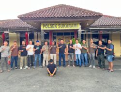 Tersangka Pembunuhan Perempuan di  OKU Selatan,Menyerahkan Diri ke Polsek Sukarami     ⠀