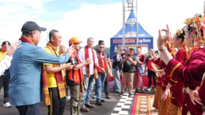 Dukung Potensi Prestasi Pemuda, Kapolda Sumsel Pimpin Flag Off Final Race Kejurnas Motoprix Lahat